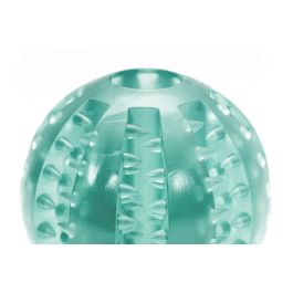 Gloria Pelota Dental TPR 7 cm con Hendiduras para Premios y Limpieza Dental