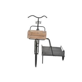 DKD Home Decor Expositor Terraza Y Jardin Negro Marron 62 x 83 x 131 cm