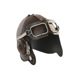 DKD Home Decor Decoración Vintage de Metal Marrón Casco Aviador 16.5 x 14.5 x 14 cm Precio: 14.88999985. SKU: B1FVPJ58LG