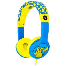 OTL Technologies Auriculares Infantiles Pikachu Pokémon 85dB Jack 3,5mm para Niños de 3-7 años con Diadema Ajustable y Suaves Almohadillas Precio: 21.49999995. SKU: B1FMXEXAKC