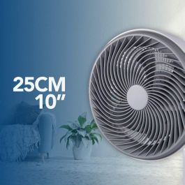 Daewoo Ventilador de Pared 10 Pulgadas 25 cm, 80W Alta Velocidad con Mando a Distancia