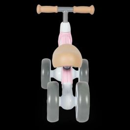 Baby Walkers Hopps Pink - Triciclo Correpasillos de Paseo Infantil para Bebés, Edad Mínima 12 Meses, Rosa
