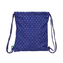 Bolsa Mochila con Cuerdas Benetton Drop Multicolor 35 x 40 x 1 cm