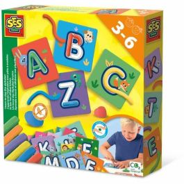 Aprendo el abecedario con plastilina - Juego educativo - SES CREATIVE - Conoce el abecedario mientras te diviertes. Precio: 24.69000039. SKU: B1498SKK6E