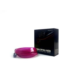 Tira De Alambre De Neón De Fibra Óptica Color Violeta OCCLED03 Tira De Alambre De Neón De Fibra Óptica Color Violeta OCCLED03