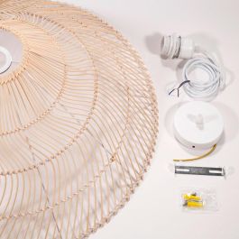 Lámpara Colgante Vizianagaram SKD-P80028 con Diseño Elegante, Compatible Bombilla LED E27 y Cable Ajustable para Comedor y Dormitorio