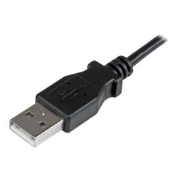Cable USB a Micro USB Startech USBAUB50CMRA Negro
