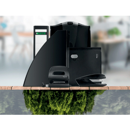 Leitz Carpeta Recycle Gomas DIN A4 Cartón Reciclable 100% Negro