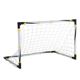 Color Baby Portería de Fútbol Plegable 90x59x59 cm con Balón e Hinchador de Plástico y Poliéster para Niños +3 Años