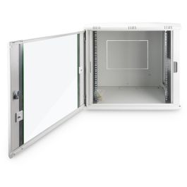 Digitus Armario mural 19" 12HE 638,40x600x450mm, Gris (RAL 7035)