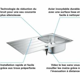 GROHE Fregadero de Acero Inoxidable