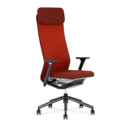 Silla de Oficina con Cabecero Nowy Styl 6ST62LC Rojo Precio: 1250.98999993. SKU: B1FP2K5LFA