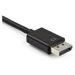 Adaptador Display Port a HDMI/VGA Startech DP2VGAHD20 4K Ultra HD Negro