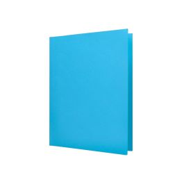 Subcarpeta Liderpapel Din A4 Celeste Intenso 180 gr-M2 50 unidades