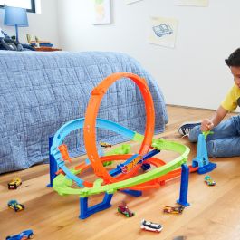 Pista Hot Wheels Ciclón Looping Extremo Htk16 Mattel