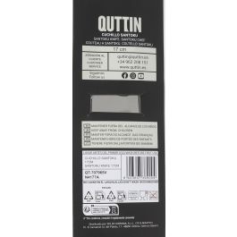 Quttin Cuchillo Santoku de Cocina con Alveolos Serie Kasual 17 cm (24 Unidades)