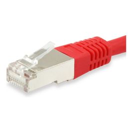 EQUIP 605627 Cable Patch Cat6A S/FTP LSZH 0.50m Rojo