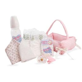 Canastilla más complementos baby susu (biberón, chupete,chupetero,3 pañales,1 papilla y 2 gasitas) Precio: 24.50000014. SKU: B12RTCEYYA