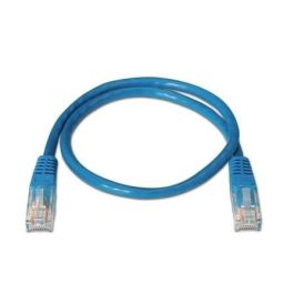 Aisens Cable de Red Latiguillo RJ45 Cat.6 UTP AWG24 Azul 0.5M