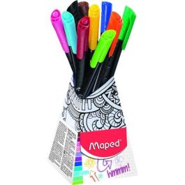 Rotulador Fibra Maped Graph Peps Bote Personalizable De 10 (Colores Surtidos) 12 unidades Precio: 48.50000045. SKU: B1CW64VSDB