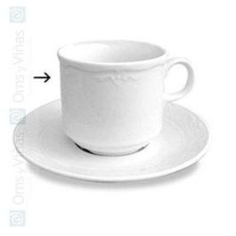 Veronica Taza Apilable Blanca 20 Cl, 6.5 cm de Alto, Apta Microondas y Lavavajillas (Set de 6) Precio: 2.8072. SKU: B142CNNKY2