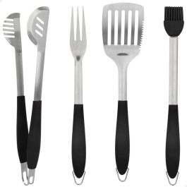 Set de Utensilios para Barbacoa Aktive 4 Piezas Barbacoa Acero Inoxidable 10 x 42 x 4 cm (4 Unidades) Set de Utensilios para Barbacoa Aktive 4 Piezas Barbacoa Acero Inoxidable 10 x 42 x 4 cm (4 Unidades)