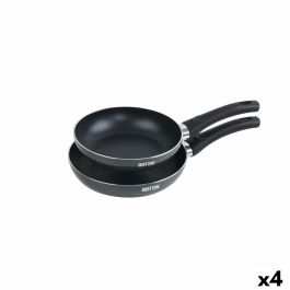 Set de Sartenes Quttin Aluminio 24 cm 2 Piezas (4 Unidades)
