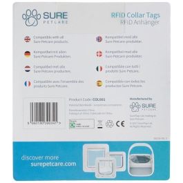 Sureflap Medallón de Identificación RFID para Gatos sin Microchip - Paquete de 2 Colgantes para Puerta Gatera Inteligente Sureflap Medallón de Identificación RFID para Gatos sin Microchip - Paquete de 2 Colgantes para Puerta Gatera Inteligente