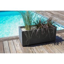 EDA PLASTIQUE Jardiniere Graphit Up - 57 L - 79.5 x 29.5 x 29.5 cm - Gris antracita EDA PLASTIQUE Jardiniere Graphit Up - 57 L - 79.5 x 29.5 x 29.5 cm - Gris antracita