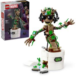 LEGO 76297 Marvel El Baile de Baby Groot, Juguete para construir animado para niños