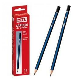 Mtl Lápiz de Madera Grafito HB - Blíster de 12 Unidades Precio: 1.49999949. SKU: B1CF3JQX5K