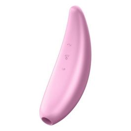 Succionador de Clítoris Satisfyer Curvy 3+ Rosa Succionador de Clítoris Satisfyer Curvy 3+ Rosa