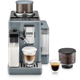 DeLonghi EXAM 440.55G Cafetera Espresso Automática Rivelia con Molinillo para Granos y Molido Gris