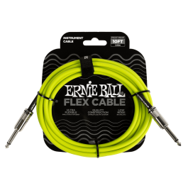Cable Eb Instrumento Flex Jack-Jack Ss 3 M - Verde Cable Eb Instrumento Flex Jack-Jack Ss 3 M - Verde