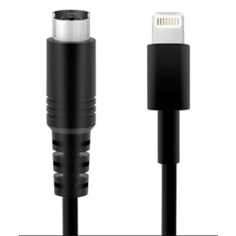 IK Multimedia Cable Lightning a Mini-DIN