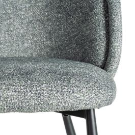 Silla Jaspeado Verde Tejido-Metal 56 X 56 X 78 cm