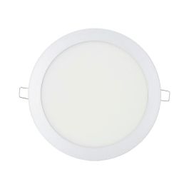 Downlight led empotrable redondo 20w luz fria 6400k 1500lm cromado ø22,5cm edm