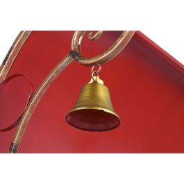 Trineo Home ESPRIT Rojo Dorado 220 X 100 X 110 CM