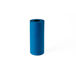Liderpapel Papel de Regalo Kraft Liso Bobina 31 cm, Azul Cobalto, 60 gr, 3.5 kg