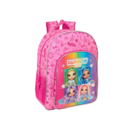 Mochila Escolar Rainbow High Shine Multicolor 33 x 42 x 14 cm Precio: 21.49999995. SKU: B14X6QMZGJ