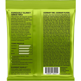 Ernie Ball Juego Eléctrica Slinky 10-46 Tripack (3)