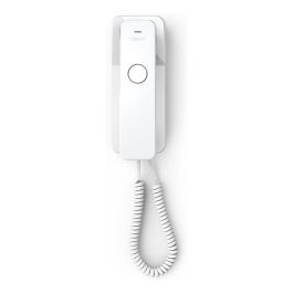 Gigaset DESK 200 Teléfono analógico con cable, Agenda para 10 contactos, Color Blanco