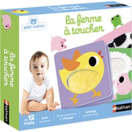 PETIT NATHAN The Touch Farm - Juego Sensorial Interactivo para Bebés +12 Meses: Explora Animales, Desarrolla Habilidades Motoras, Memoria y Asociación PETIT NATHAN The Touch Farm - Juego Sensorial Interactivo para Bebés +12 Meses: Explora Animales, Desarrolla Habilidades Motoras, Memoria y Asociación
