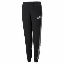 Pantalón de Chándal para Niños Puma Essentials+ Colorblock K Negro Precio: 30.50000052. SKU: S6442352