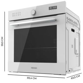 Cecotec Horno Multifunción Bolero Hexa AF316000 81L 3400W Blanco Airfryer Clase A
