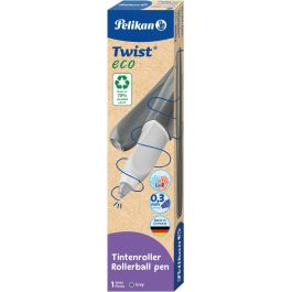 Pelikan Twist eco Bolígrafo Cilindro Gris Tinta Azul 0.3mm Plástico Reciclado Ambidextro Precio: 24.78999963. SKU: B1CVLZ7P5P