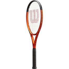 Raqueta de Tenis Wilson Burn 100 V5.0 Naranja Oscuro