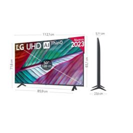 LG 50UR781C0LK TV UHD 4K de 50" Smart TV webOS23 HDR10 Pro Dolby Digital Plus Procesador 4K a5 Gen6