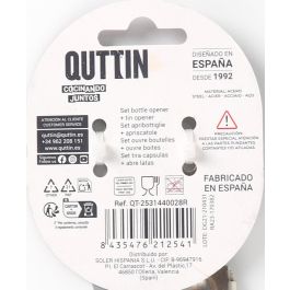 Set Abrelatas 8 cm + Abrebotellas 10.5 cm Qutt - Inde (24 Cajas) Set Abrelatas 8 cm + Abrebotellas 10.5 cm Qutt - Inde (24 Cajas)