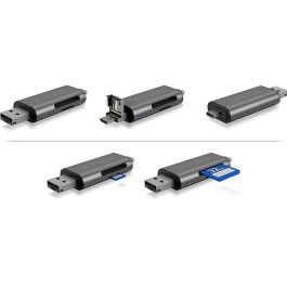ICY BOX IB-CR200-C Multi-USB SD/MicroSD Kartenleser